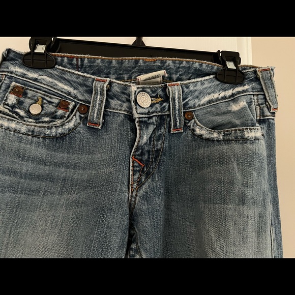 True religion Joey distressed women’s jeans size 25 inseam 28” - Picture 8 of 9